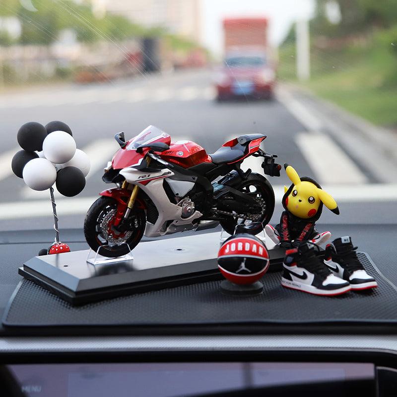 Motorcycle Basketball Expert Decoration Figurine