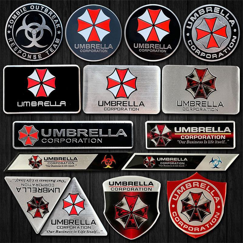 Resident Evil Umbrella Corporation Metal Badge