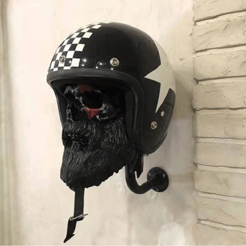 Creative Motorcycle Helmet Storage Rack