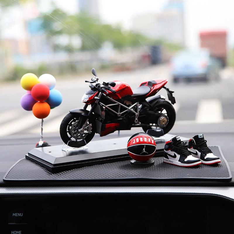 Motorcycle Basketball Expert Decoration Figurine