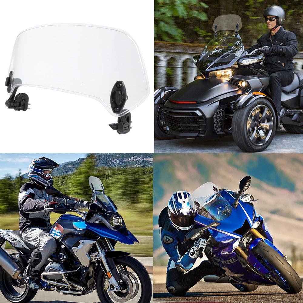 Universal Adjustable High Windshield for Motorcycles