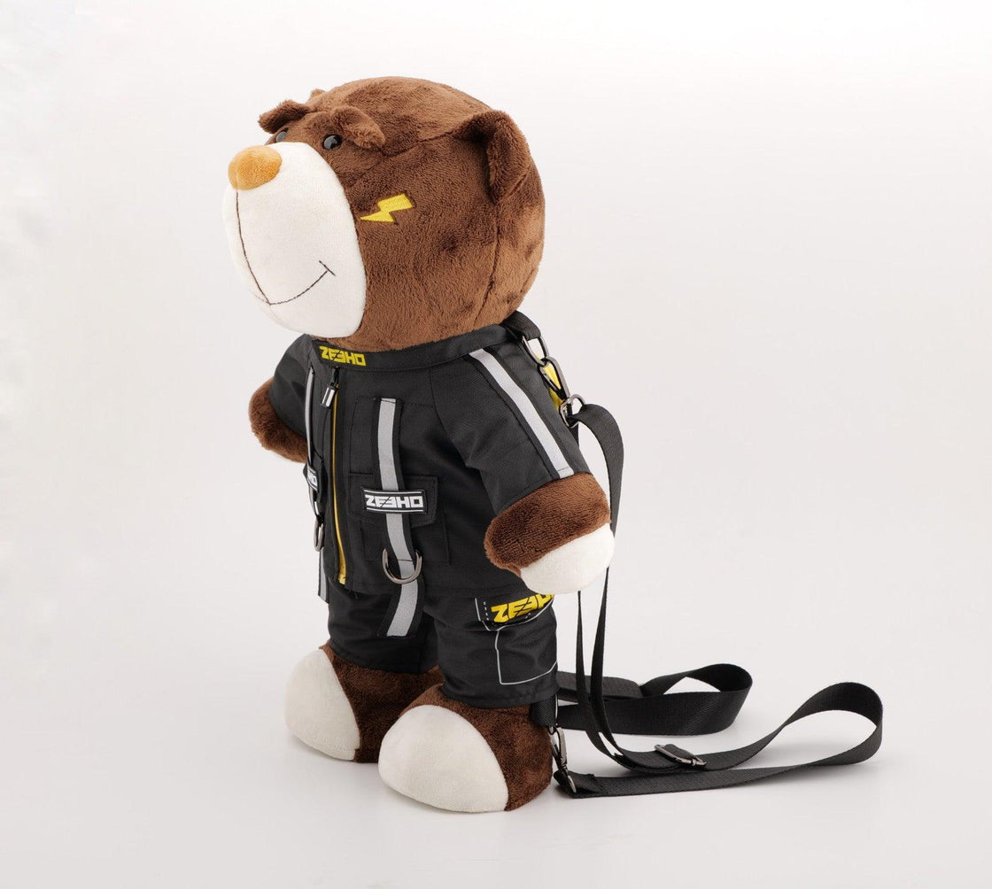 Motorcycle Bear Backpack Ornament