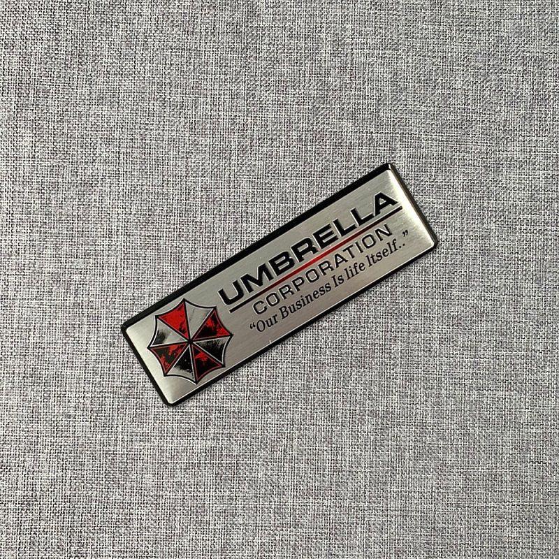 Resident Evil Umbrella Corporation Metal Badge