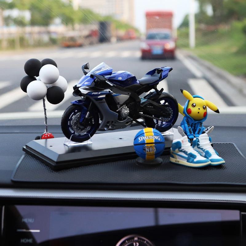 Motorcycle Basketball Expert Decoration Figurine