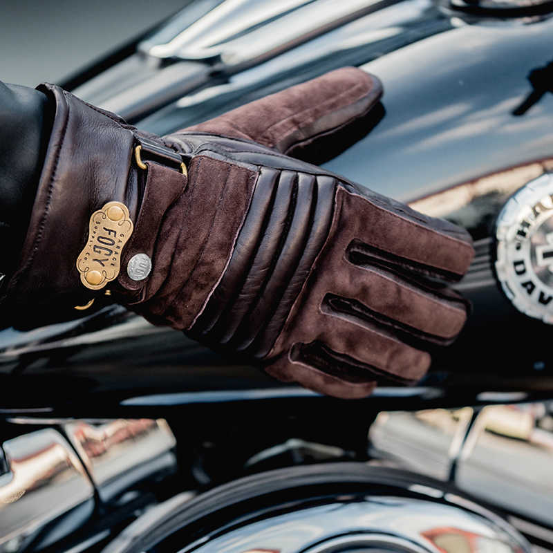 FOGY™ Winter Leather Motorcycle Gloves