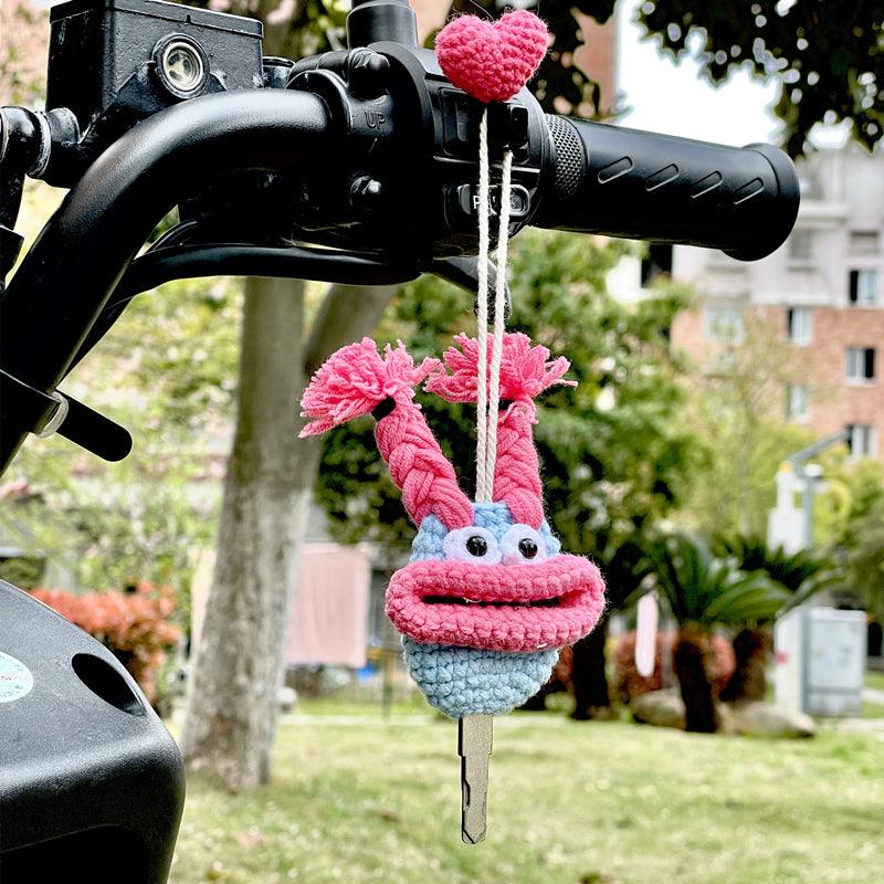 Quirky Cute Motorcycle Key Cover