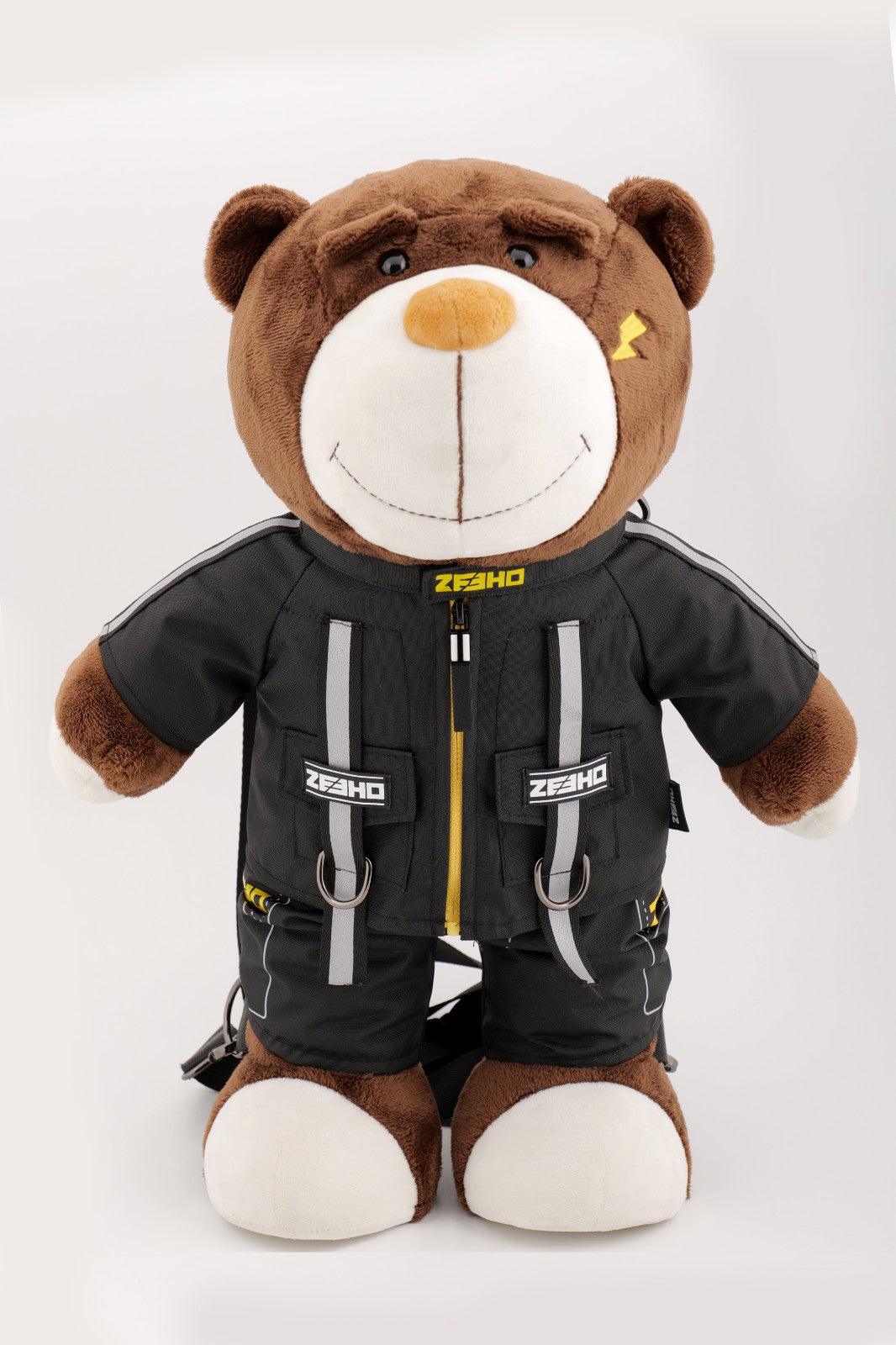 Motorcycle Bear Backpack Ornament