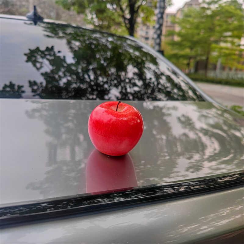 Realistic Fruit Motorcycle Keychain Decorative Pendant