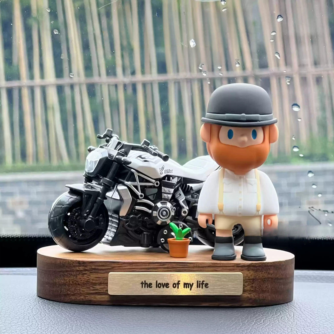 Original Handmade Motorcycle Figurine Gift Decoration