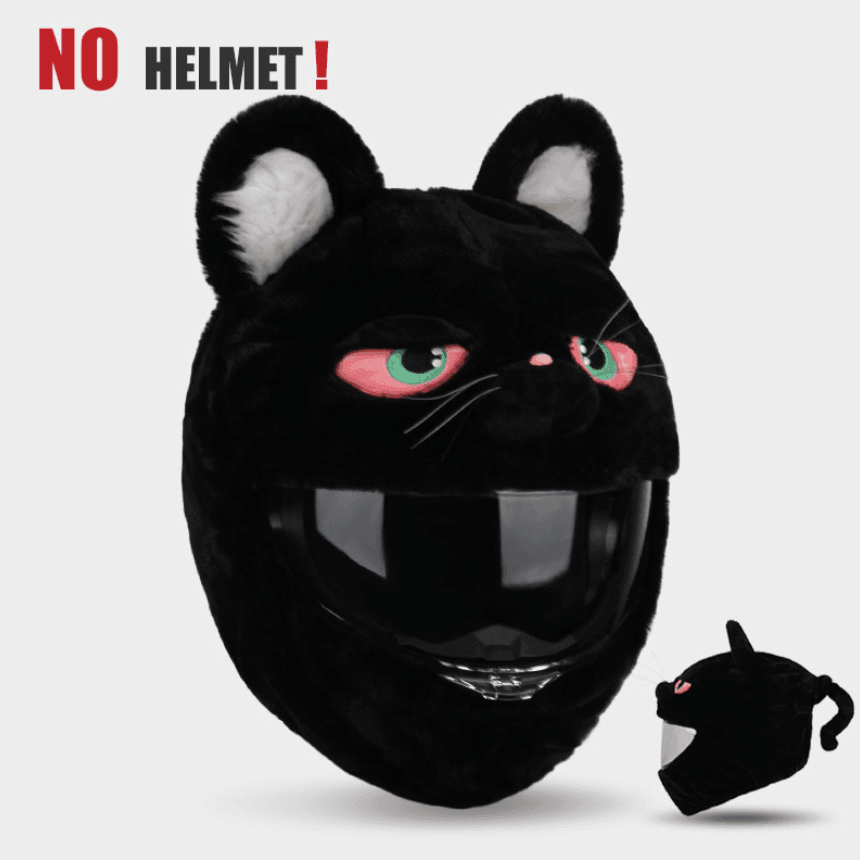 Cartoon Motorcycle Helmet Cover