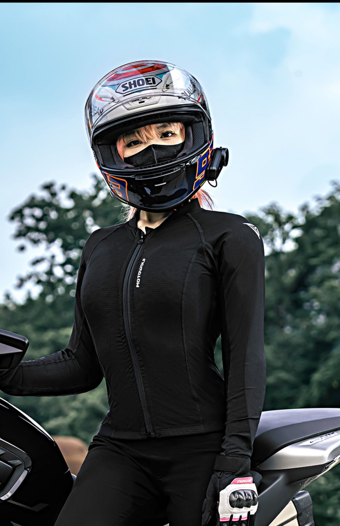 MOTOWOLF™ Summer  Motorcycle Jacket for Women