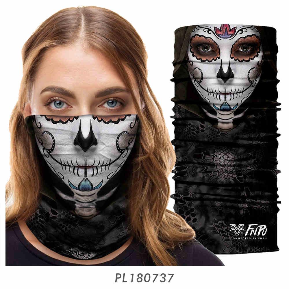 Witch Tattoo-Style Personalized Motorcycle Face Mask