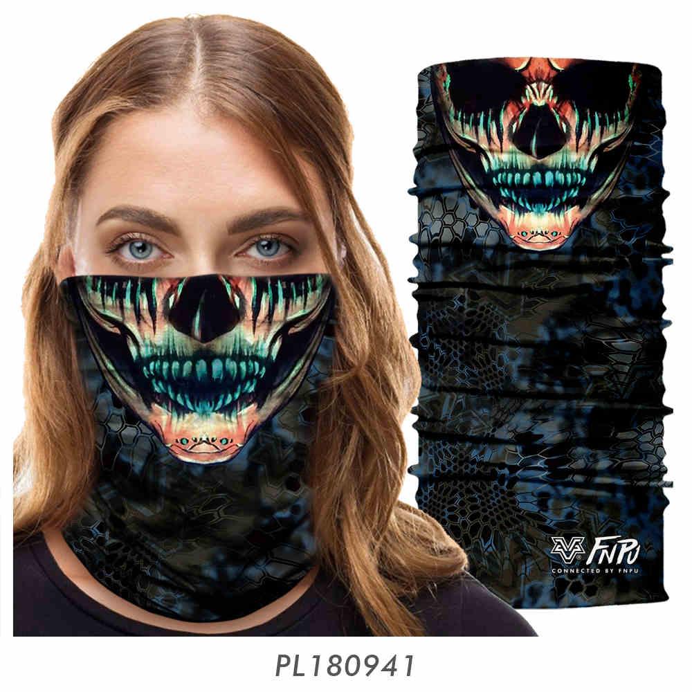 Witch Tattoo-Style Personalized Motorcycle Face Mask