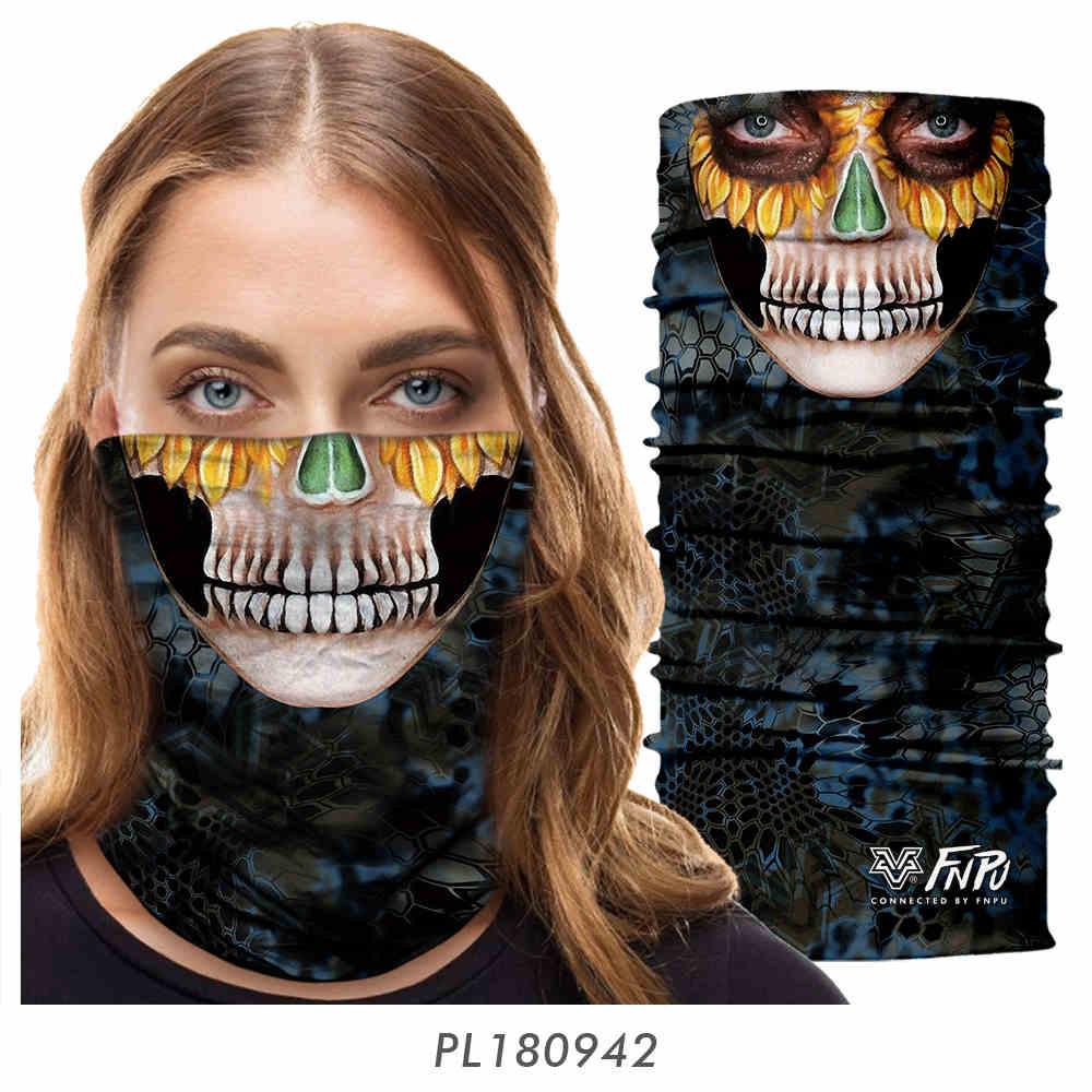 Witch Tattoo-Style Personalized Motorcycle Face Mask