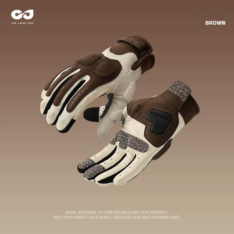 ColorGuard™ Summer Sun Protection Breathable Motorcycle Gloves