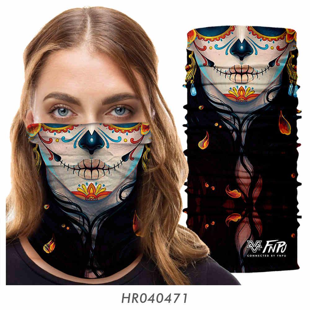 Witch Tattoo-Style Personalized Motorcycle Face Mask