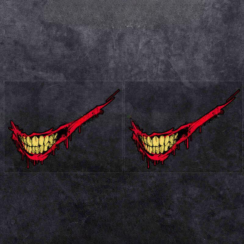 Clown Smiley Face Sticker