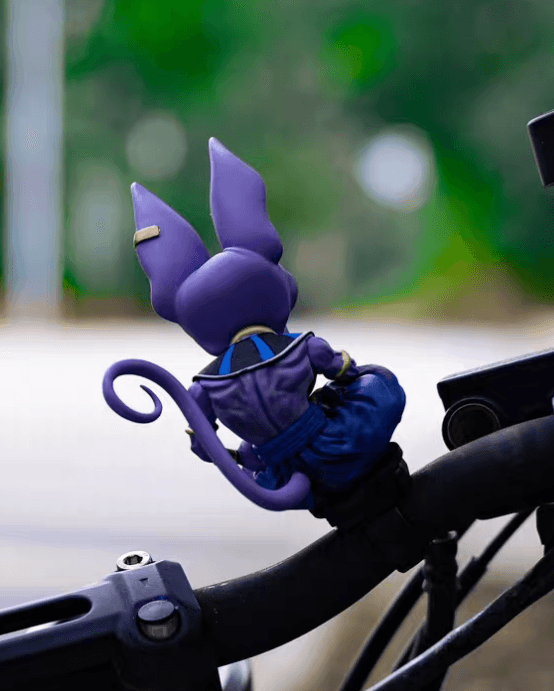 Destruction God Beerus Motorcycle Figurine