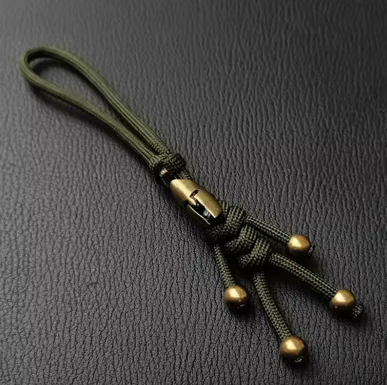 Handcrafted Solid Brass Spartan Warrior Keychain