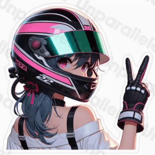 Cute biker girl 2025