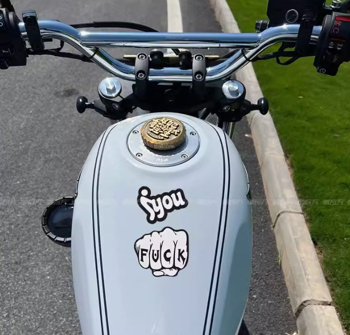 FXXK YOU  Prank Sticker!