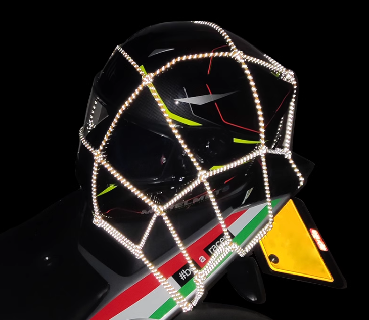 Motorcycle Helmet Storage Net