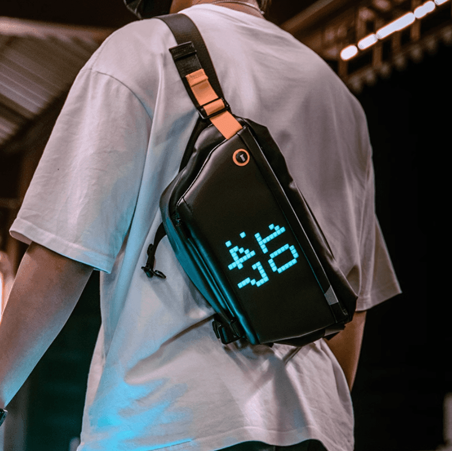 Divoom™ LED Pixel Crossbody/Fanny Pack for Motorcycles