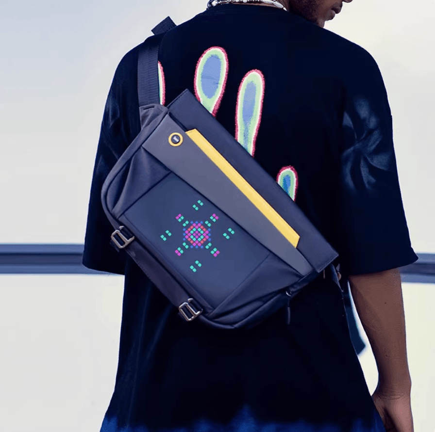 Divoom™ LED Pixel Crossbody/Fanny Pack for Motorcycles