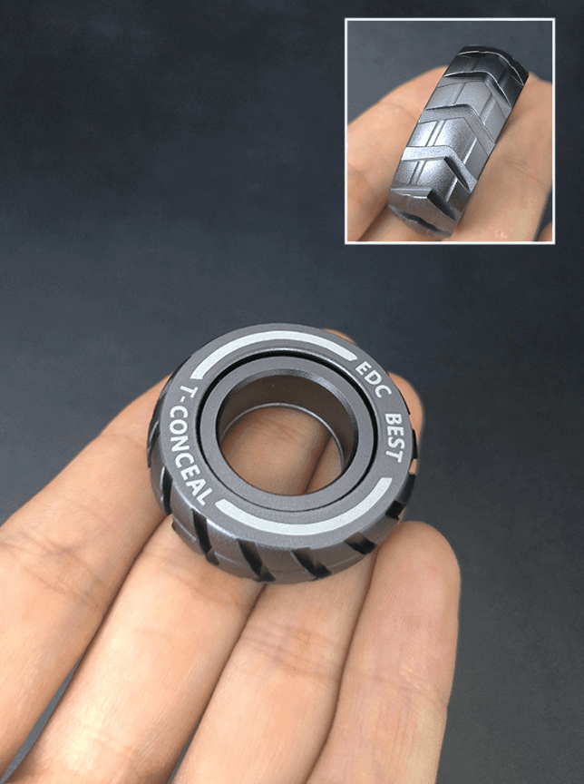 Mechanical Motorcycle Wheel Fidget Spinner