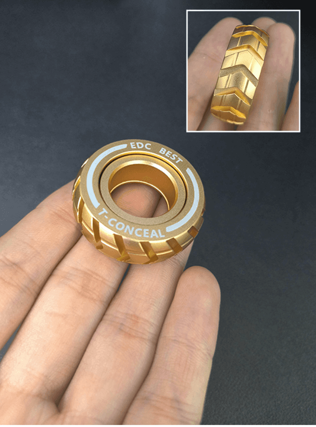 Mechanical Motorcycle Wheel Fidget Spinner