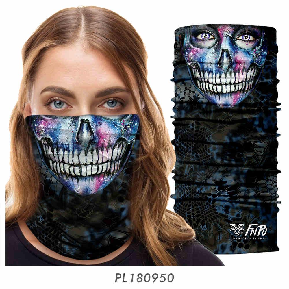 Witch Tattoo-Style Personalized Motorcycle Face Mask