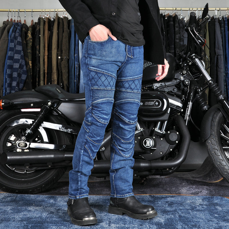 LOONG BIKER™ Cross Fire Kevlar Motorcycle Jeans for Men