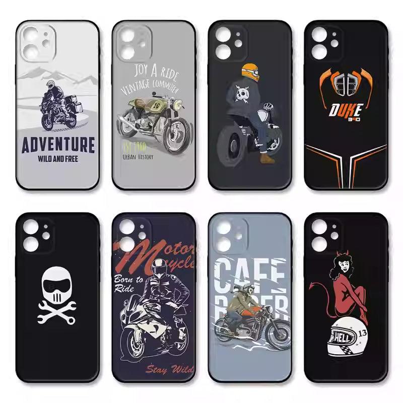 Motorcycle-Themed Phone Case Collection