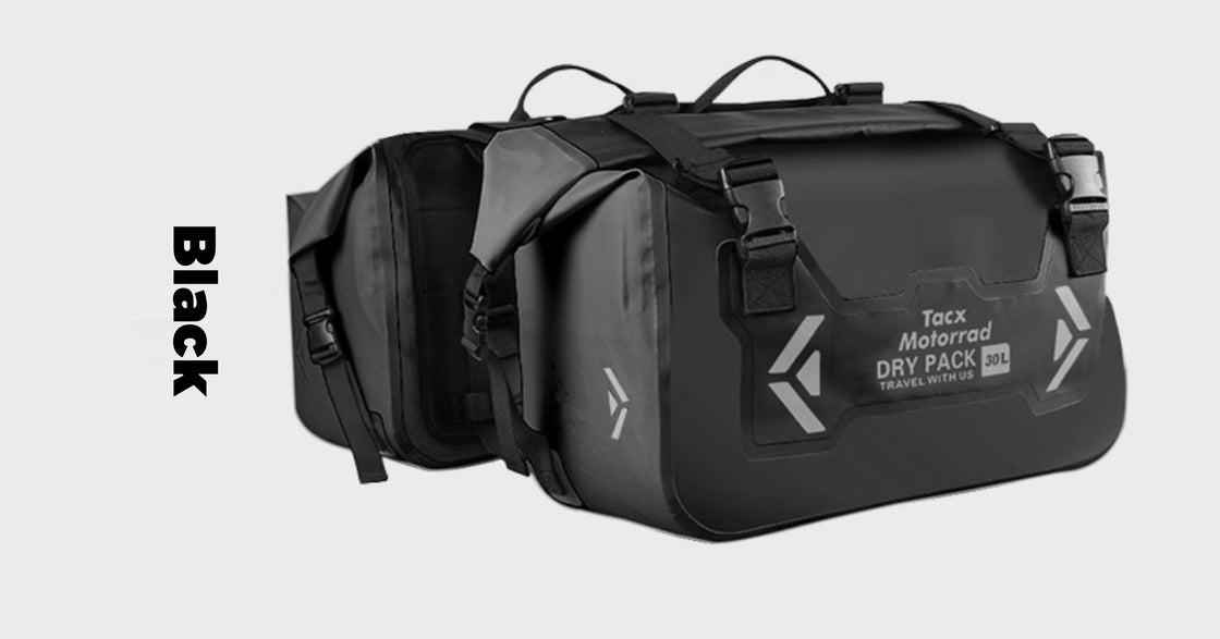 TACX™ 2-in-1 Detachable Waterprof Motorcycle Saddlebag / Pannier Bag