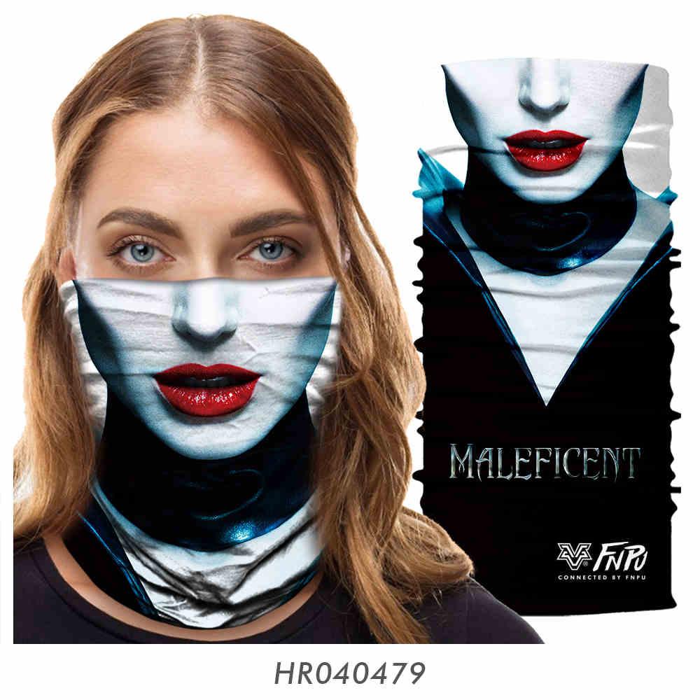 Witch Tattoo-Style Personalized Motorcycle Face Mask