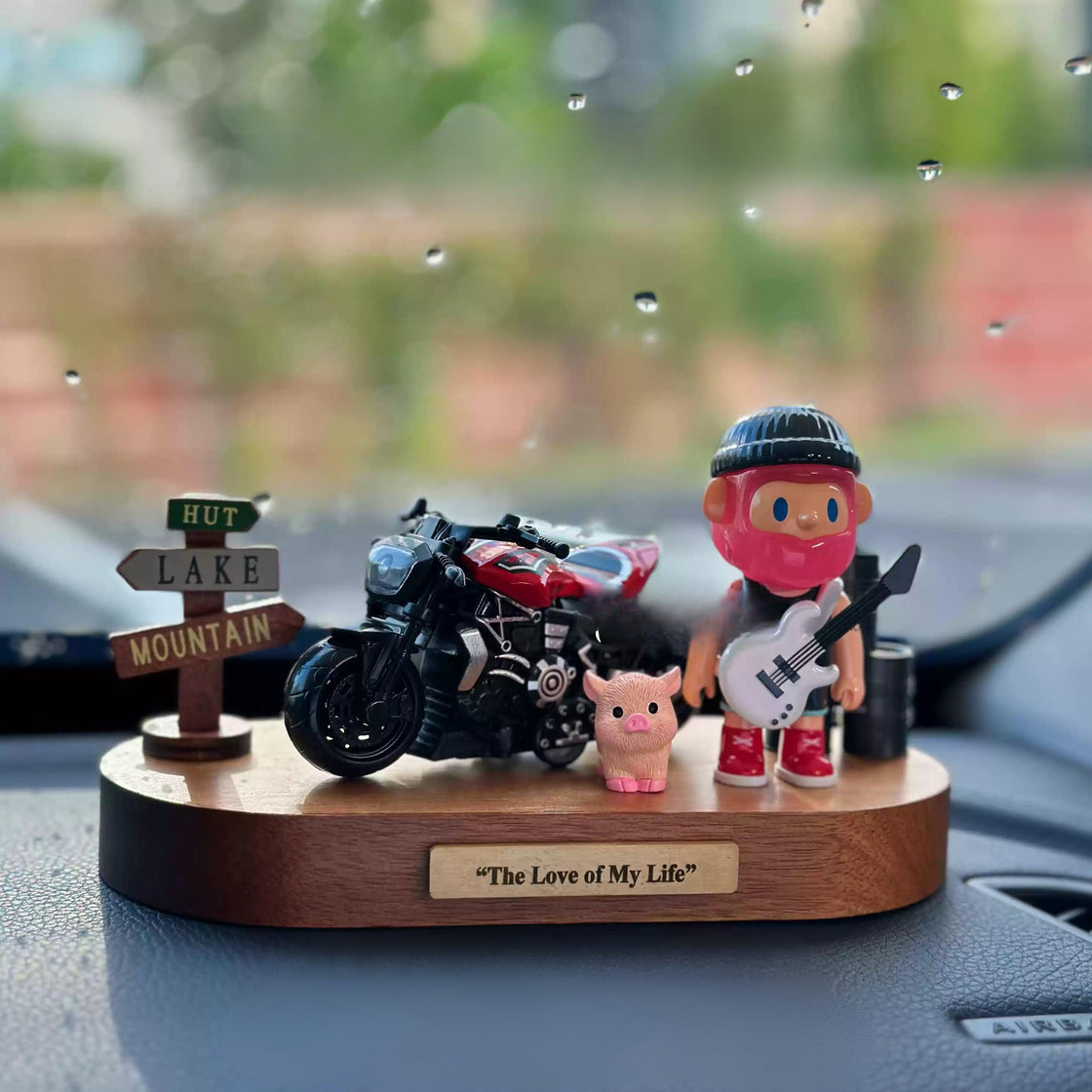 Original Handmade Motorcycle Figurine Gift Decoration