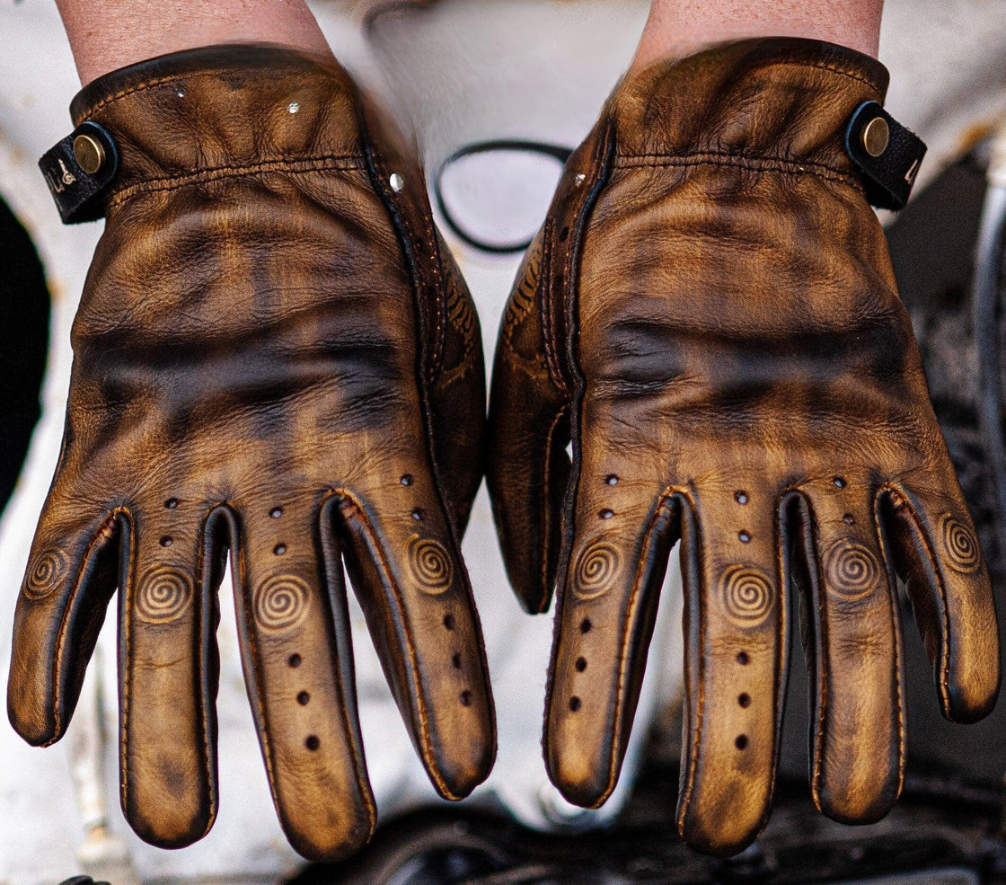 Indian Monkey™ Handcrafted AAA Class Cowhide Gloves