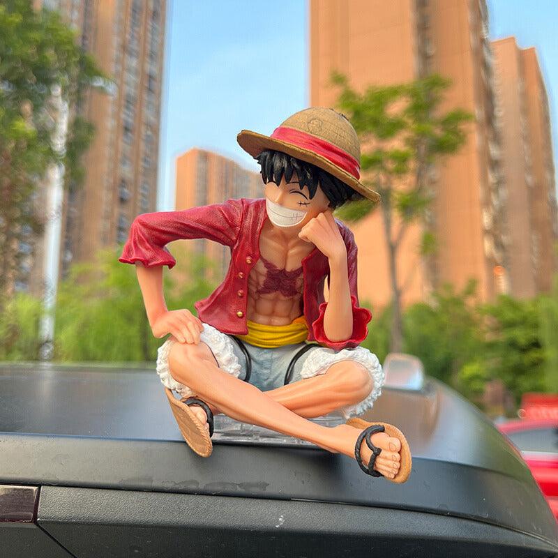 One Piece Luffy Motorcycle Figurine