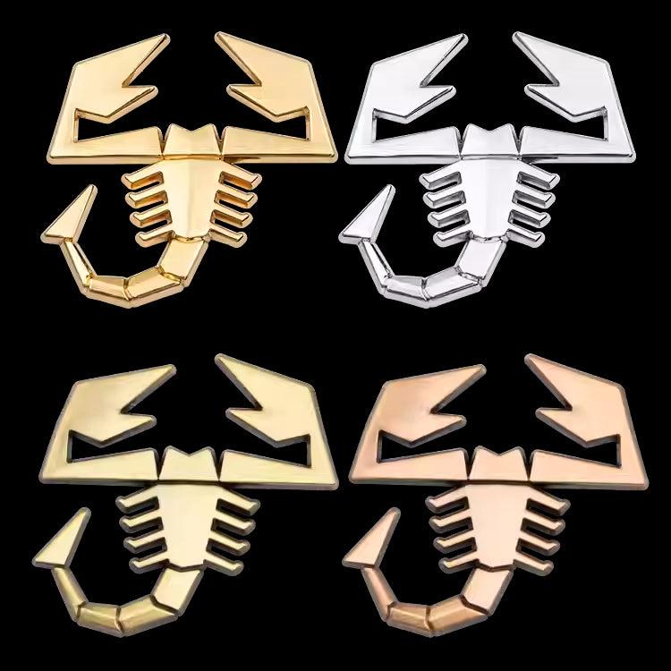 Scorpion Metal Emblem