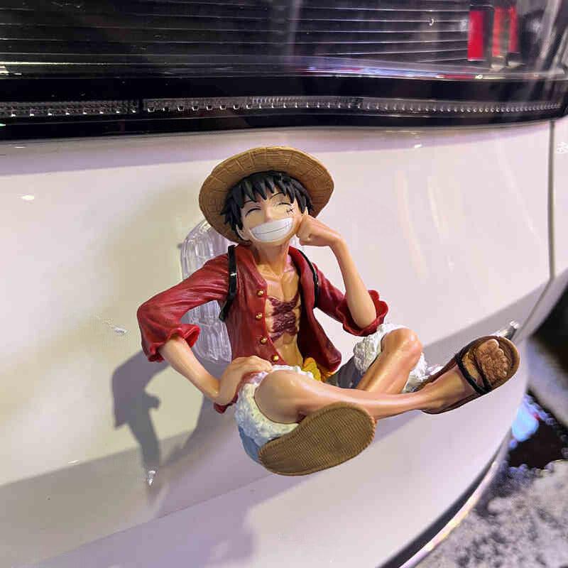 One Piece Luffy Motorcycle Figurine