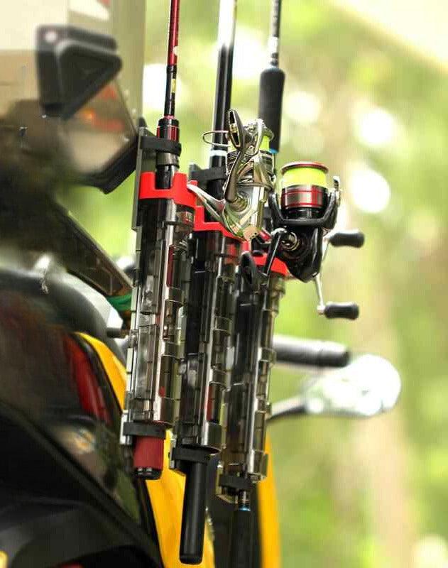 Motorcycle Fishing Rod Storage Rack