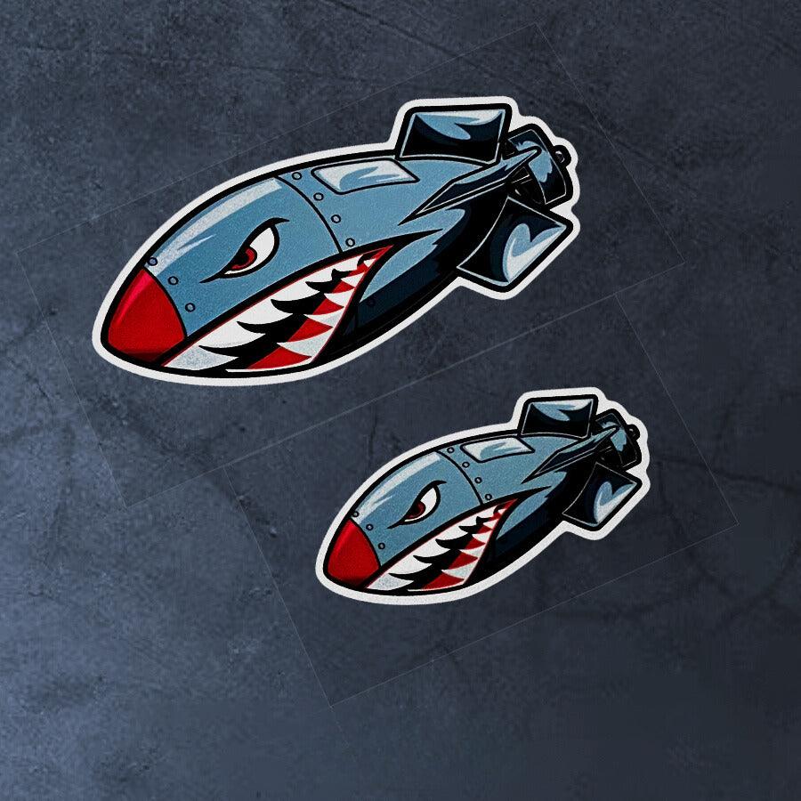 "Shark Missile" Sticker