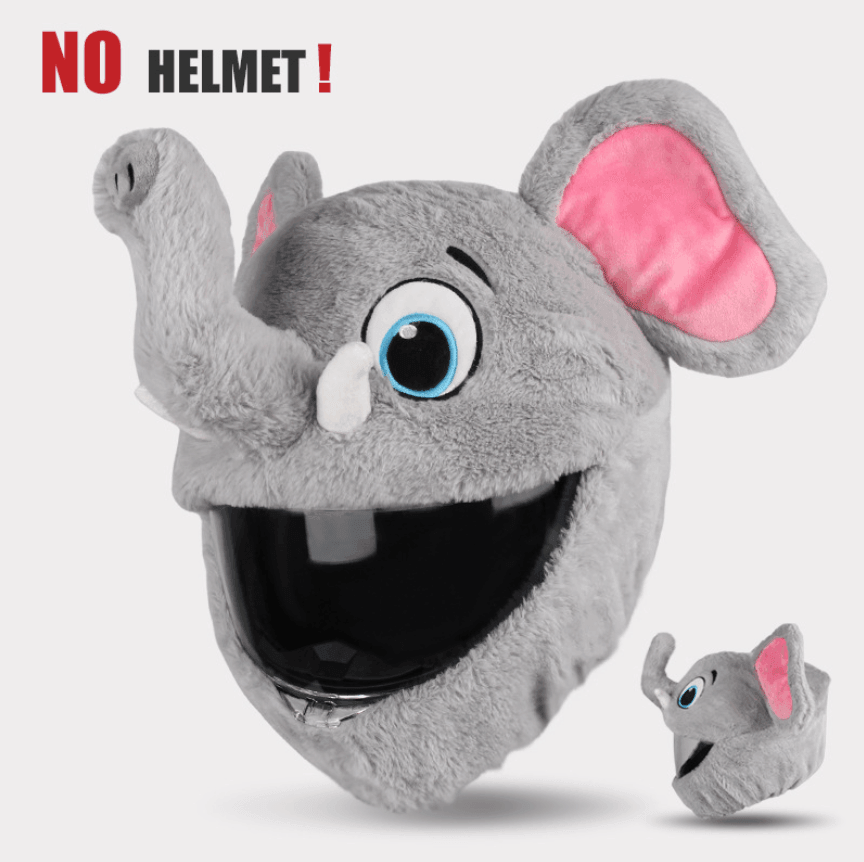 Cartoon Motorcycle Helmet Cover