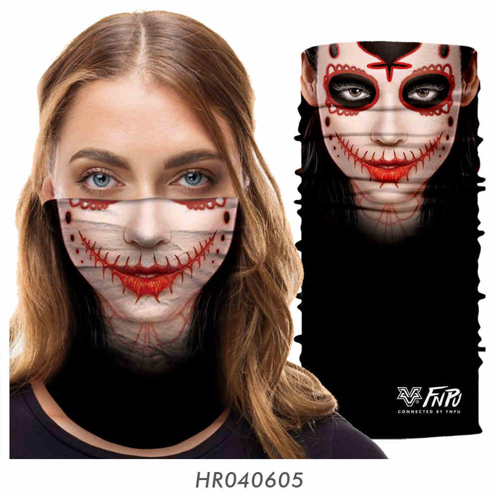 Witch Tattoo-Style Personalized Motorcycle Face Mask