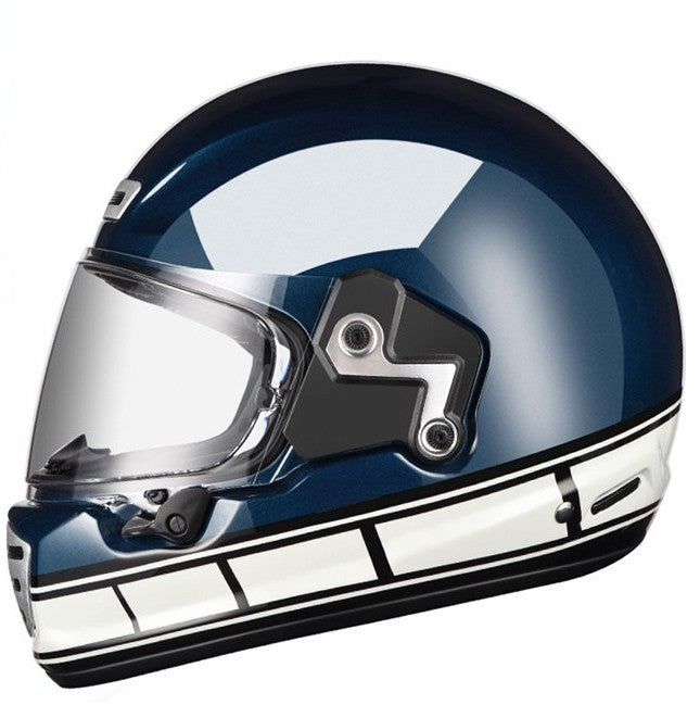 AMZ™ Retro Carbon Fiber Fiberglass Helmet