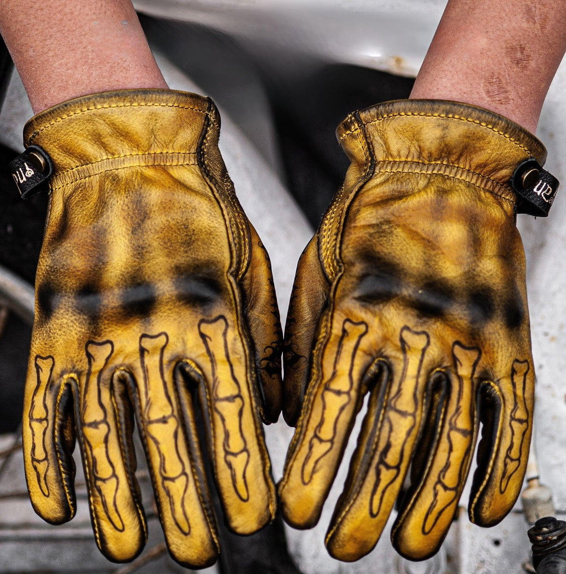 Indian Monkey™ Handcrafted AAA Class Cowhide Gloves