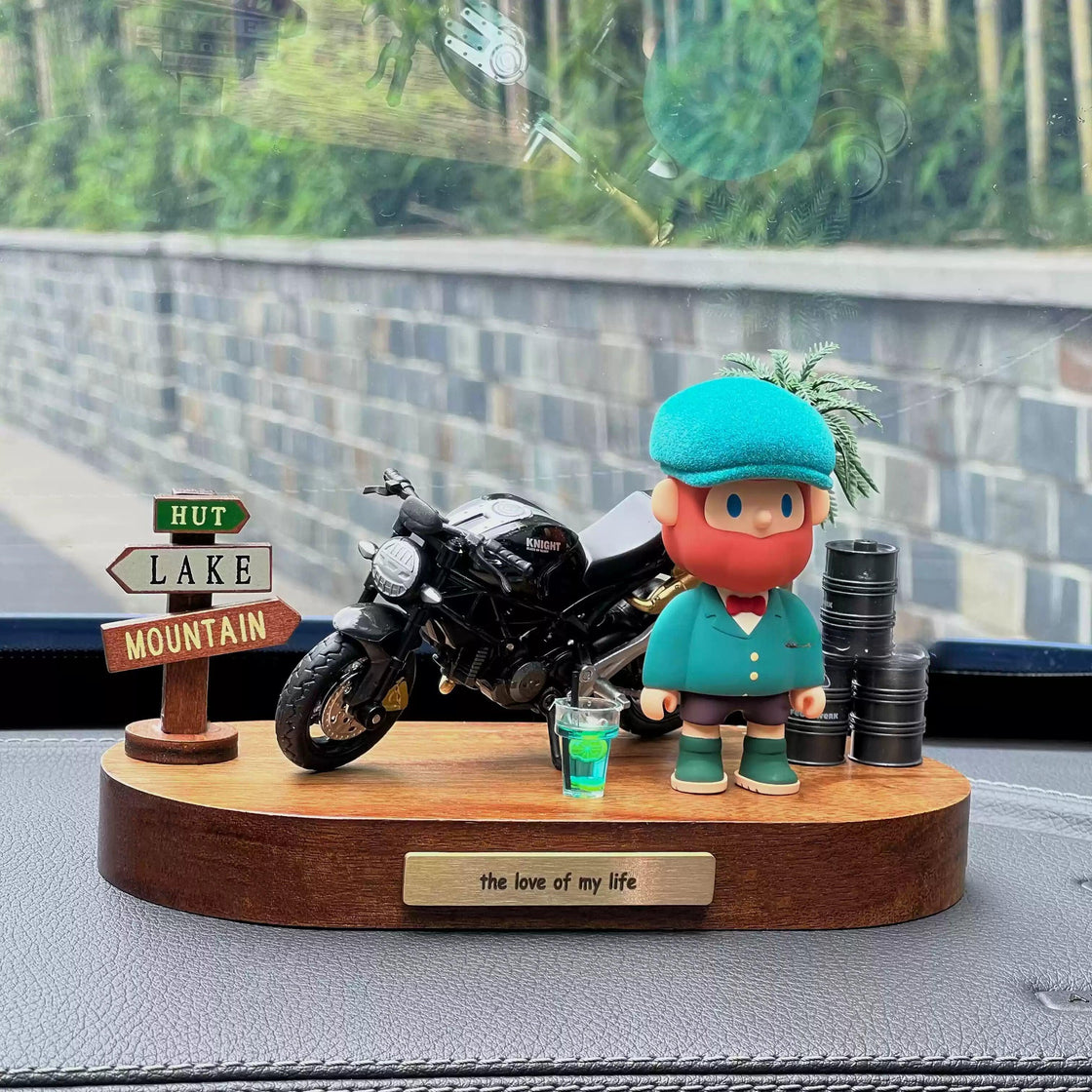 Original Handmade Motorcycle Figurine Gift Decoration