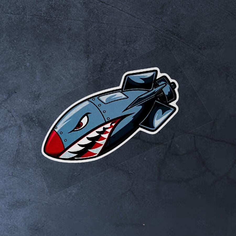 "Shark Missile" Sticker