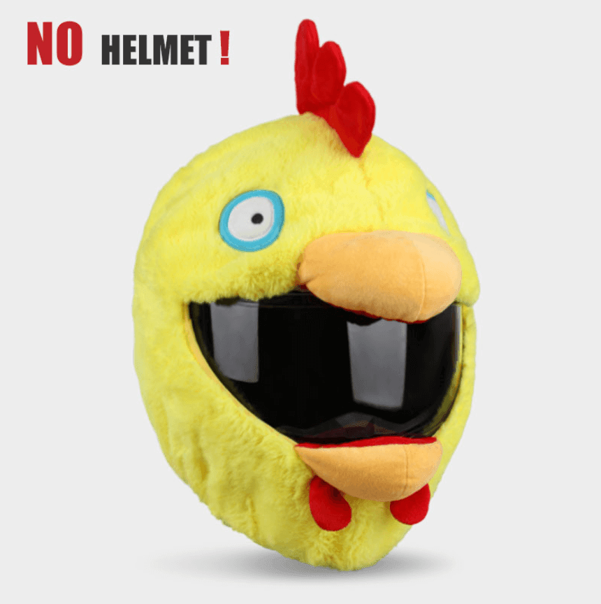 Cartoon Motorcycle Helmet Cover