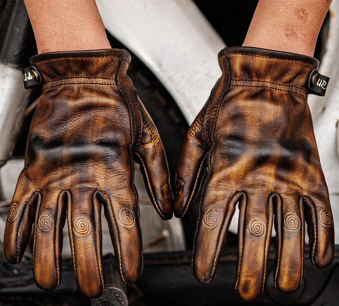 Indian Monkey™ Handcrafted AAA Class Cowhide Gloves